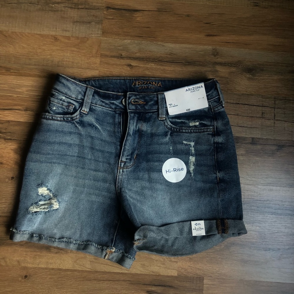 Ripped shorts